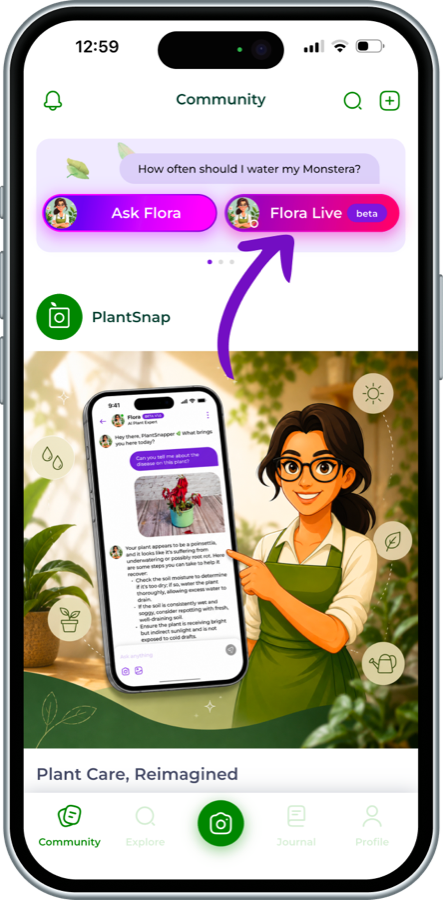 PlantSnap Community with Ask Flora